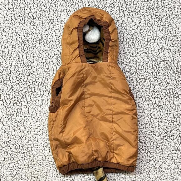 VTG Halloween Costume Baby Tiger Cub 24 Months Plush Hooded Warm Soft Faux Fur - Picture 9 of 12